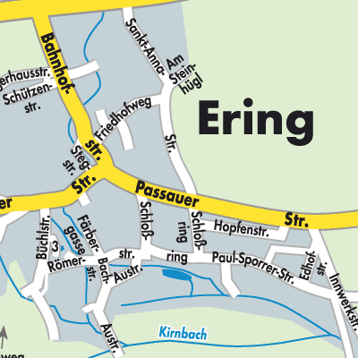 Stadtplan Ering (VGem)
