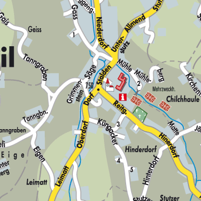 Stadtplan Eriswil