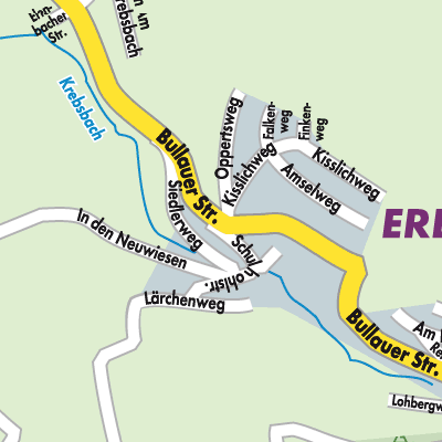 Stadtplan Erlenbach
