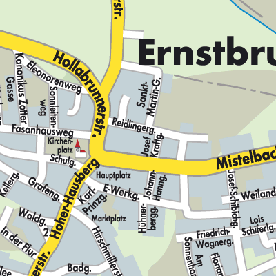 Stadtplan Ernstbrunn