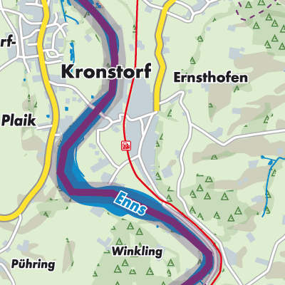 Übersichtsplan Ernsthofen