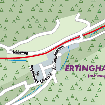 Stadtplan Ertinghausen