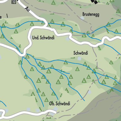 Stadtplan Eschenbach (SG)