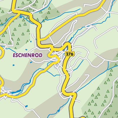 Übersichtsplan Eschenrod
