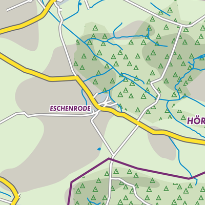 Übersichtsplan Eschenrode