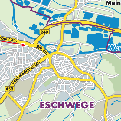 Übersichtsplan Eschenweg