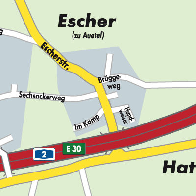 Stadtplan Escher