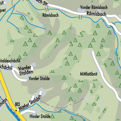 Stadtplan Escholzmatt-Marbach