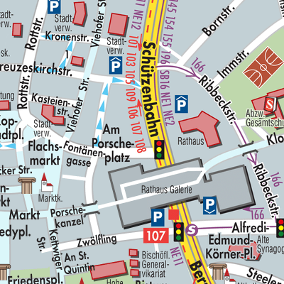 Stadtplan Essen