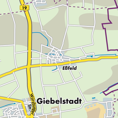 Übersichtsplan Eßfeld