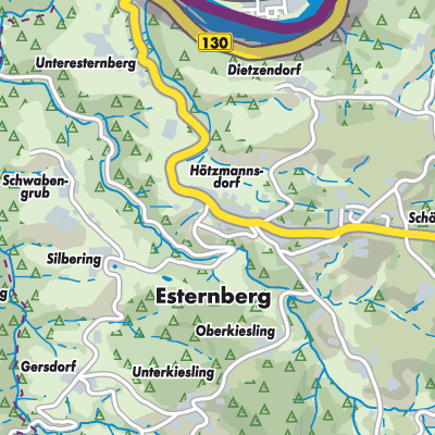 Übersichtsplan Esternberg