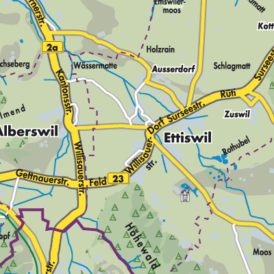 Übersichtsplan Ettiswil