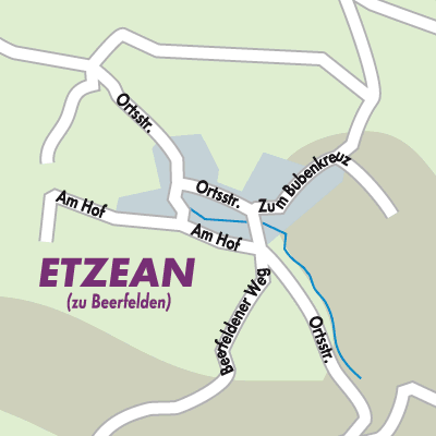 Stadtplan Etzean