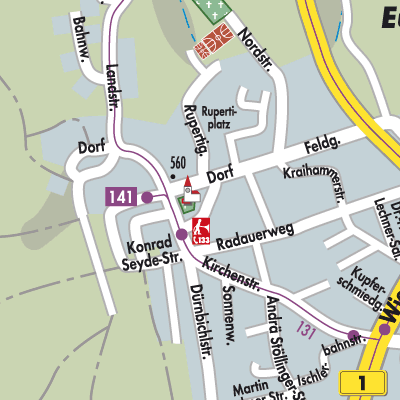 Stadtplan Eugendorf