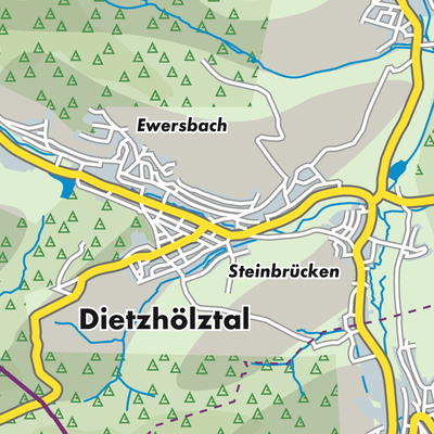 Übersichtsplan Ewersbach