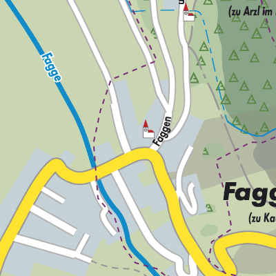 Stadtplan Faggen