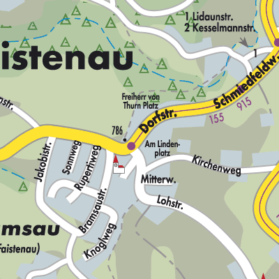 Stadtplan Faistenau