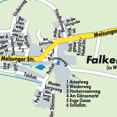 Stadtplan Falkenberg