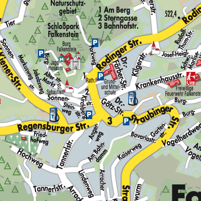 Stadtplan Falkenstein (VGem)