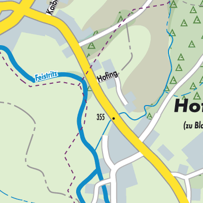 Stadtplan Feistritztal