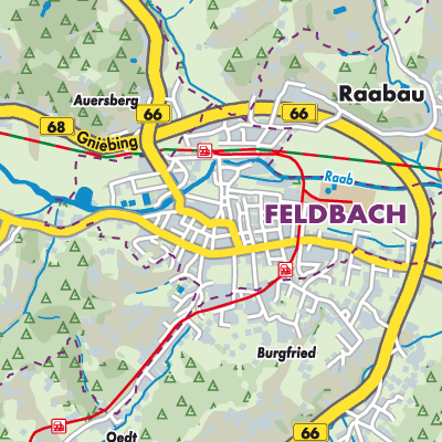 Übersichtsplan Feldbach