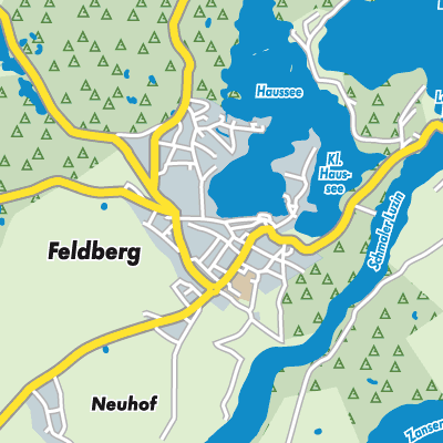 Übersichtsplan Feldberg