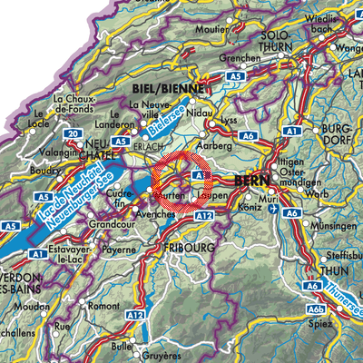 Landkarte Ferenbalm