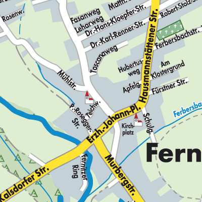 Stadtplan Fernitz-Mellach