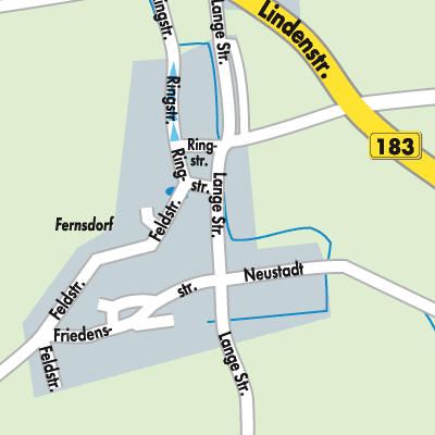 Stadtplan Fernsdorf