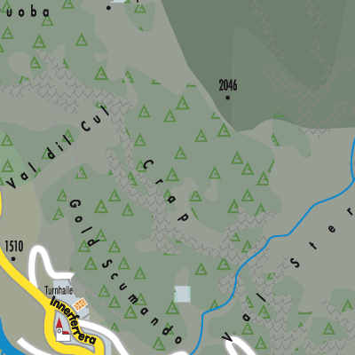 Stadtplan Ferrera