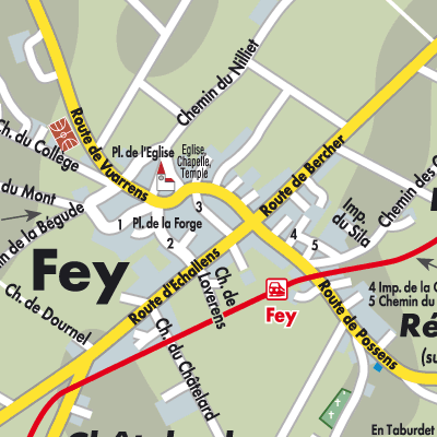 Stadtplan Fey