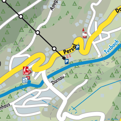 Stadtplan Finkenberg