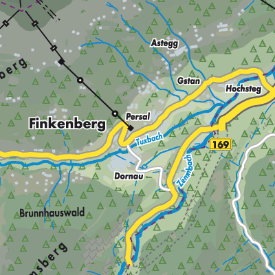 Übersichtsplan Finkenberg