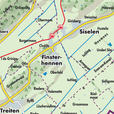 Übersichtsplan Finsterhennen