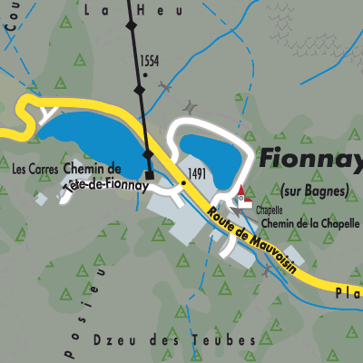 Stadtplan Fionnay