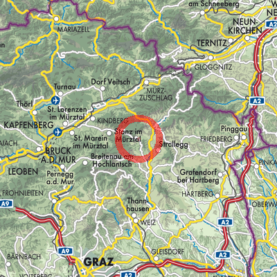 Landkarte Fischbach