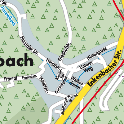 Stadtplan Fischbach