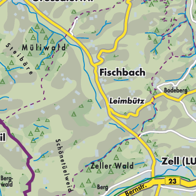 Übersichtsplan Fischbach