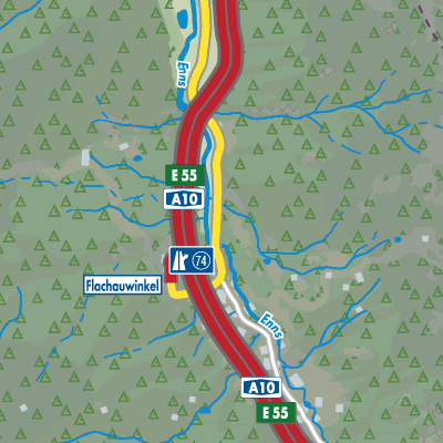 Übersichtsplan Flachauwinkl