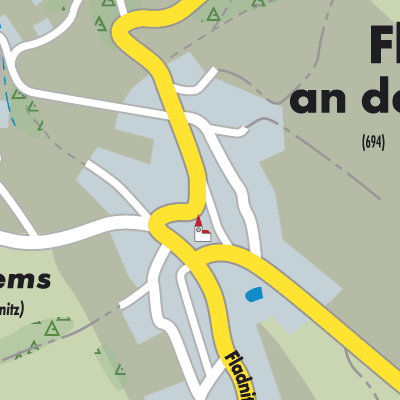 Stadtplan Fladnitz an der Teichalm