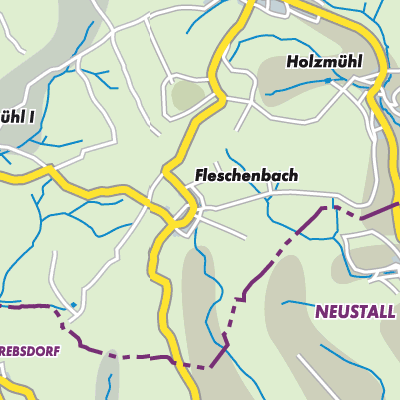 Übersichtsplan Fleschenbach