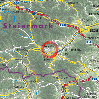 Landkarte Fohnsdorf