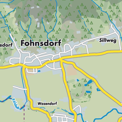 Übersichtsplan Fohnsdorf