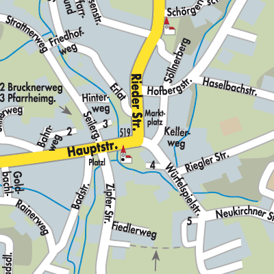 Stadtplan Frankenburg am Hausruck
