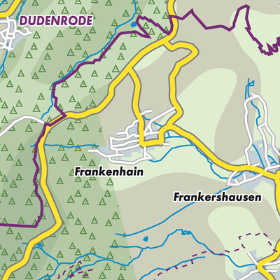 Übersichtsplan Frankenhain