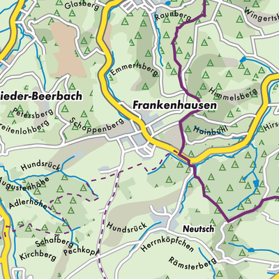 Übersichtsplan Frankenhausen