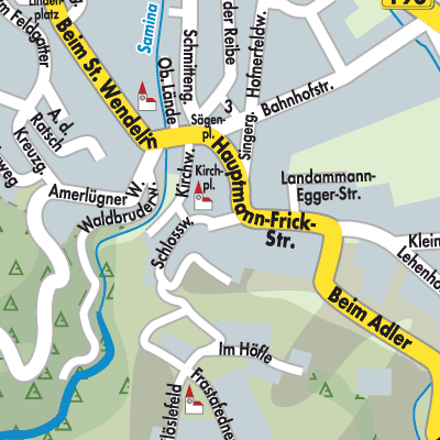Frastanz Frastanz - Stadtpläne und Landkarten