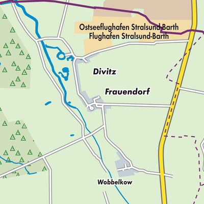 Übersichtsplan Frauendorf