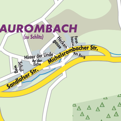 Stadtplan Fraurombach