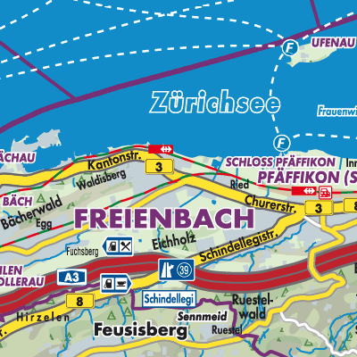 Übersichtsplan Freienbach